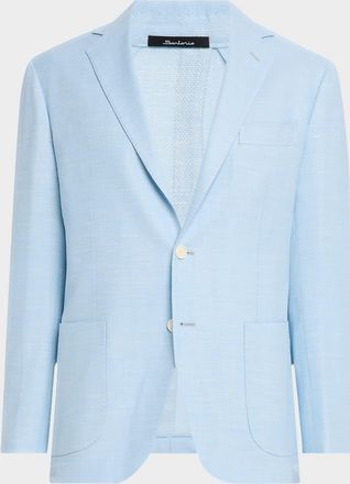 Sartorio Mens Wool-Blend Sport Coat