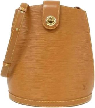Louis Vuitton Pre-owned Bucket Bags, female, Brown, Size: ONE SIZE Pre-owned Bucket Bag