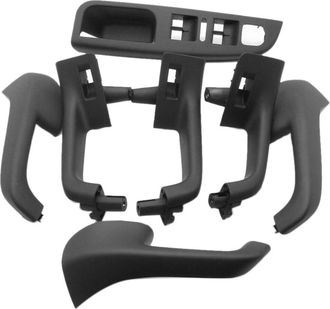 OEM Embellecedor Del Interruptor De La Ventana De La Manija De La Puerta Interior De La Serie Negra De 7 Piezas Para El Reposabrazos Interior 5-mk5 1k0 86