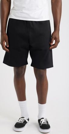Carhartt Work in Progress Chase Sweat Shorts in Black/gold at Nordstrom, Size X-Large