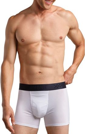 Rhone C.O.R. 4-Inch Boxer Briefs in Bright White at Nordstrom, Size Xx-Large