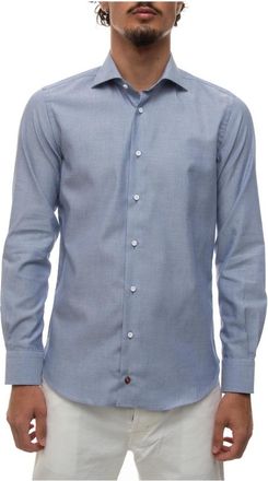 Carrel Casual Overhemd - Heren - Casual Overhemden - Blauw - XL - Katoen - Overhemden