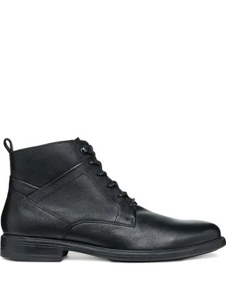 Geox Stivali Terence in pelle - Nero