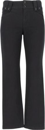 Isabel Marant Birdy Pants - Dames - Broeken - Zwart - Maat: XS Katoen