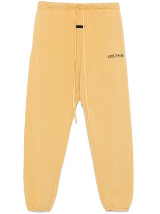 Fear of God drop-crotch track pants - Yellow