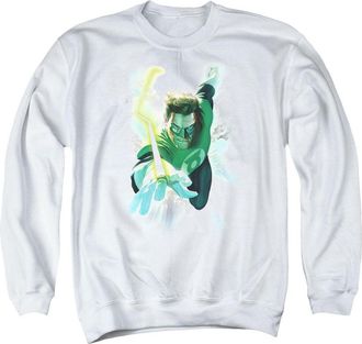 Gildan Green Lantern Clouds Adult Crewneck Sweatshirt