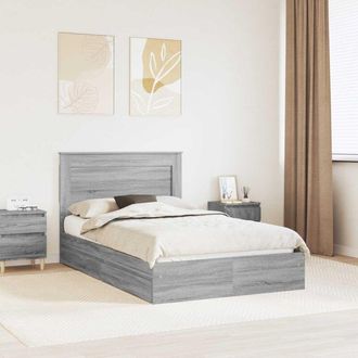 vidaXL Vidaxl - Estructura De Cama Sin Colch&oacute;n Madera Maciza De Pino 200x200 Cm