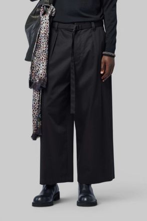 Ann Demeulemeester Jorge Wide Leg Belted Trousers