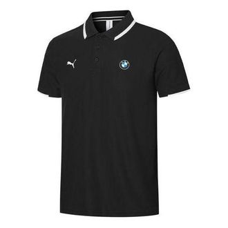 Puma x BMW Motorsport Polo Shirt Black White 596101-01
