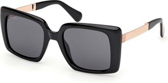 Max & Co. MO0134 01A Womens Sunglasses Black Size 52