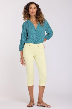 NYDJ Marilyn Straight Crop Jeans In Cool Embrace Denim