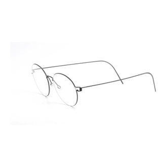 Lindberg Glasses, unisex, Gray, Size: 50 MM Panto U9 Eyeglasses