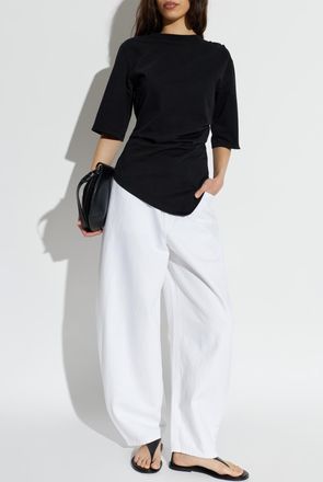 R&oacute;he Balloon Jeans, Womens, White