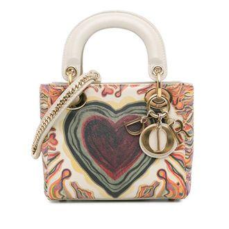 Dior Pre-owned Dior DiorAmour Mini Calfskin Lady Dior 01-BO-0168