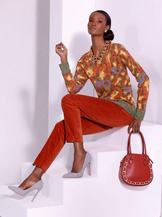 Création L Strickpullover