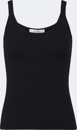 Max Mara Knitted wool-blend tank top