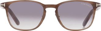 Tom Ford Smoke Gradient Square Mens Sunglasses FT1048-D 20B 52