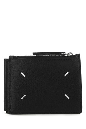 Maison Margiela Black Leather Card Holder