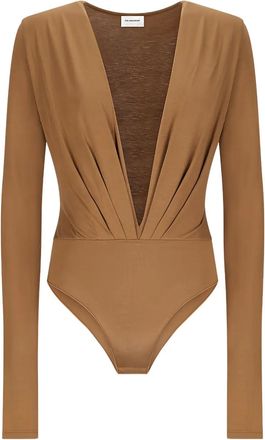 Andamane Body Zelda a maniche lunghe - Marrone