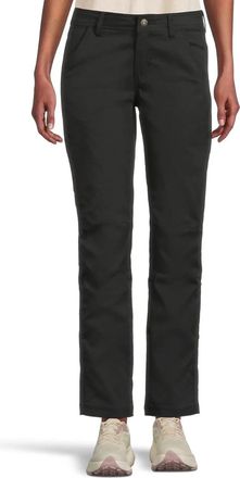 Prana Prana Stretch Zion Chino Pants Womens Black Mid Rise Bootcut Leg GBO3926