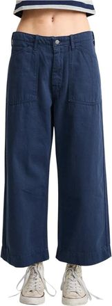 Denimist Georgia Werkbroek - Dames - Wijde Broeken - Blauw - W26 - Katoen - Broeken
