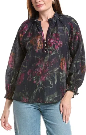 Tommy Bahama Orchid Isle Linen-Blend Top
