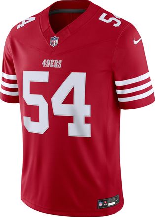 Nike Fred Warner San Francisco 49ers Nike Mens Dri-FIT NFL Stitched Limited Jersey in Red | 37NMSALH9BF-YF1