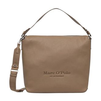 Marc O'Polo Tassen, Dames, Beige, ONE Size, Leer, Grote Handtas