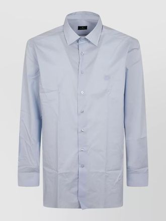 Etro stretch poplin shirt