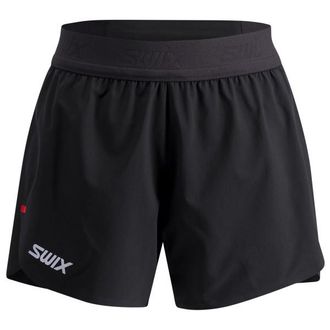 Swix Tempo Shorts 3.5-Inch Laufshorts f&uuml;r Damen | schwarz