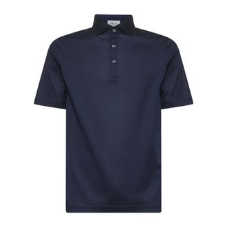 D4.0 Polo Shirts, male, Blue, Size: 2XL Cotton Polo Shirt