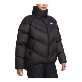 Nike (WMNS) Nike Sportswear Windpuffer Therma-FIT Loose Puffer Jacket Black FD8212-010
