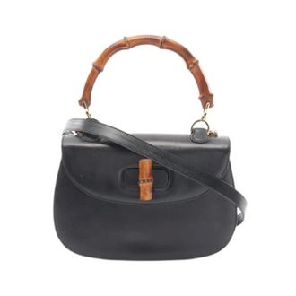 Gucci Pre-owned Handbags, female, Black, Size: ONE SIZE Pre-owned Vintage Handbag
