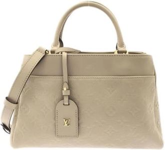 Louis Vuitton Pre-owned M15231 Handbag - Dames - Vintage Handtas - Beige - ONE Size - Leer - Vintage