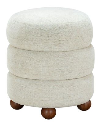 Safavieh Couture Cecelia Round Ottoman