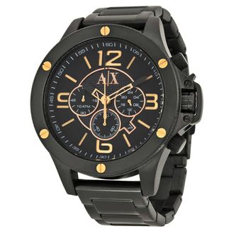 A|X Armani Exchange Chronograph Black Dial Mens Watch AX1513