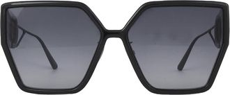 Dior 30MONTAIGNE BU Smoke Gradient Butterfly Ladies Sunglasses CD40034U 01B 61