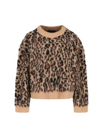 Nili Lotan Zamira Sweater In Brown Cashmere