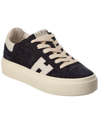 Hogan Crosswind Suede Sneaker