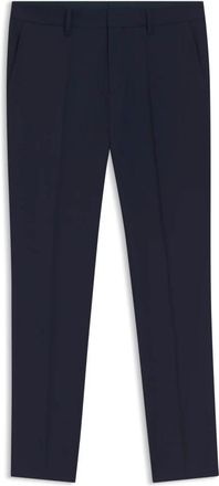 HUGO BOSS Chino broeken - Heren - Chinos - Blauw - 2XL - Wol - Broeken