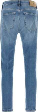 Pantaloni Torino Mens Reggae Jeans Blue Cotton Elastane