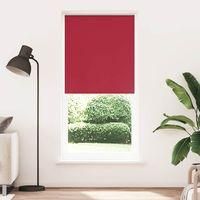 OEM Estor Enrollable Opaco, 84,4 X 230 Cm, Ancho De Tela 80 Cm, Rojo - Crezuo