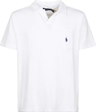 Polo Ralph Lauren Gebreide Polo - Heren - Polos - Wit - L - Tops