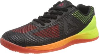 Reebok Womens Bd2830 Sneakers, Orange (Yao-Vitamin C/Solar Yellow/Black/Lead), 4 UK