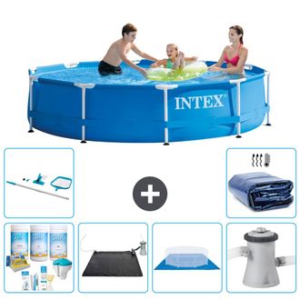 Intex Piscina Con Estructura Redonda - 305x76 Cm - 7-piezas S20417
