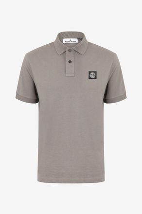 Stone Island Slim-Fit-Kurzarm-Polohemd 2SC17 Compass
