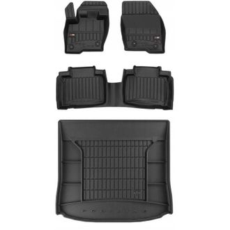 OEM Kit 3d Alfombrillas Y Alfombrilla Para Maletero Ford Edge Ii Desde 2016