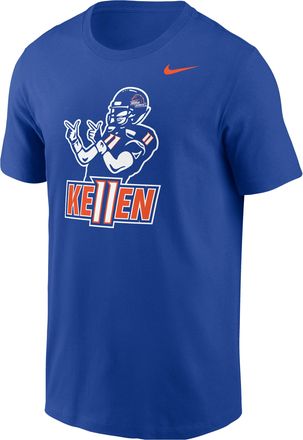 Nike Mens Boise State Anniversary Blue Turf Nike Mens College T-Shirt in Blue | M11332P833BOIS-RYL