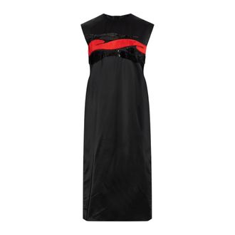 Marni Abito Lungo con Applicazioni - - Dresses - Donna - Nero - M