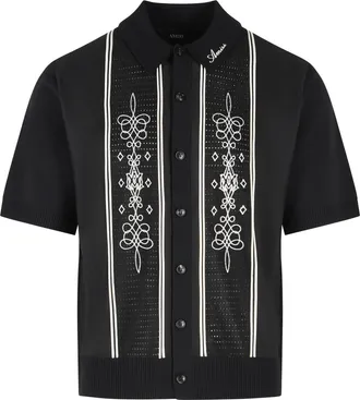 Amiri Black Virgin Wool Blend Sweater